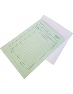 Livro 50 Comandas QDL - 1 Via + Cartolina (Pacote 10 un.)