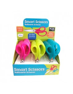 Expositor Tesouras 14,5cm Plus Cores Sortidas 24un