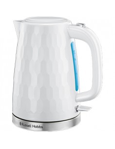 Jarro Elétrico RUSSELL HOBBS Honeycomb Branco