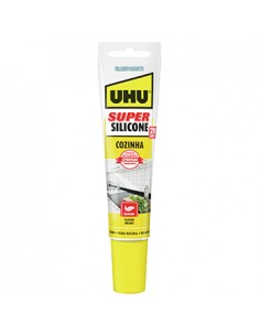 Super Silicone Cozinha Transparente UHU 150ml