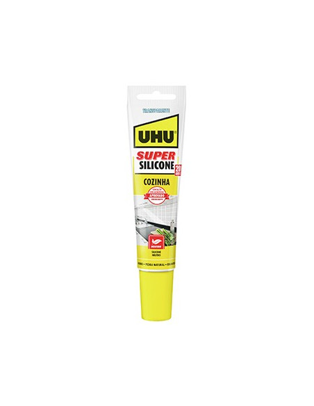 Super Silicone Cozinha Transparente UHU 150ml