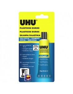 Cola Plásticos Duros UHU 30g/33ml