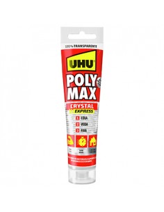 Cola e Veda Poly Max Cristal Express Tubo UHU 115g