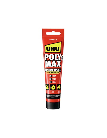 Cola e Veda Poly Max Express Tubo UHU 165g