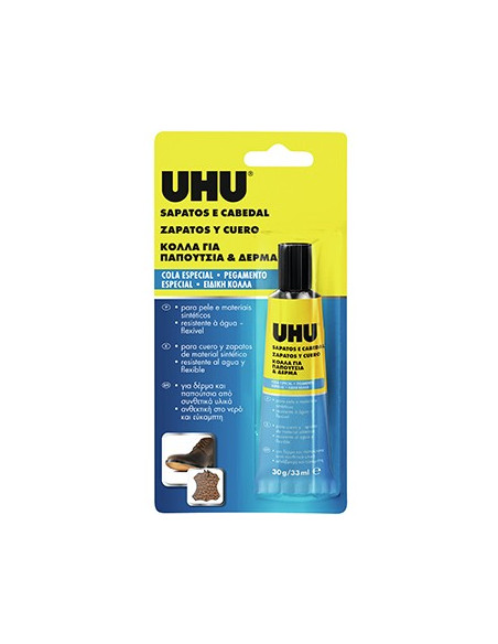 Cola Sapatos e Cabedal UHU 34ml
