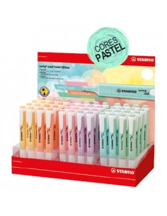 Expositor Cartão Marcadores Fluorescentes Swing Cool 48un