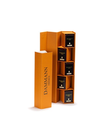 Caixa Coffret ATLAS Dammann Tubo 5 Latas