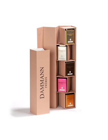 Caixa Coffret IRIS Dammann Tubo 5 Latas