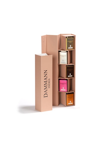 Caixa Coffret IRIS Dammann Tubo 5 Latas