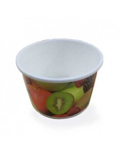 Copos Gelado 120ml Papel Colorido 50un