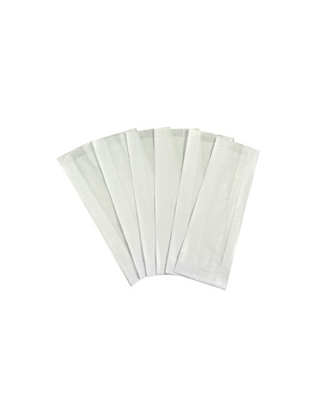 Saquetas Talheres 8x4x28cm Branco CX.2000 un