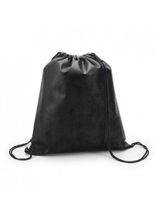 Saco Mochila Non-Woven Preto 37x41cm