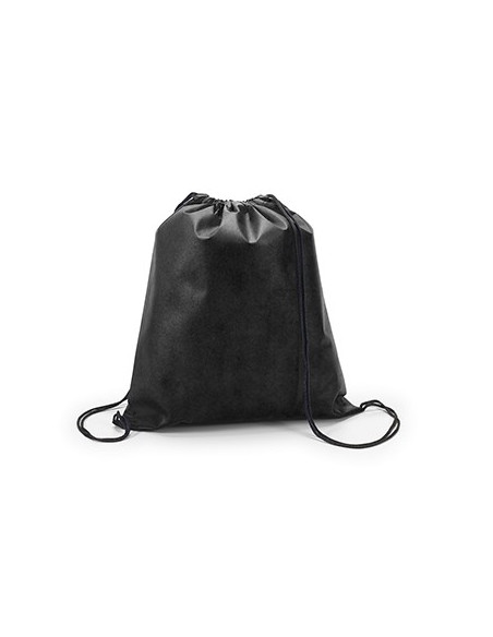 Saco Mochila Non-Woven Preto 37x41cm