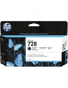 Tinteiro HP 728 Preto Matte 3WX25A 130ml