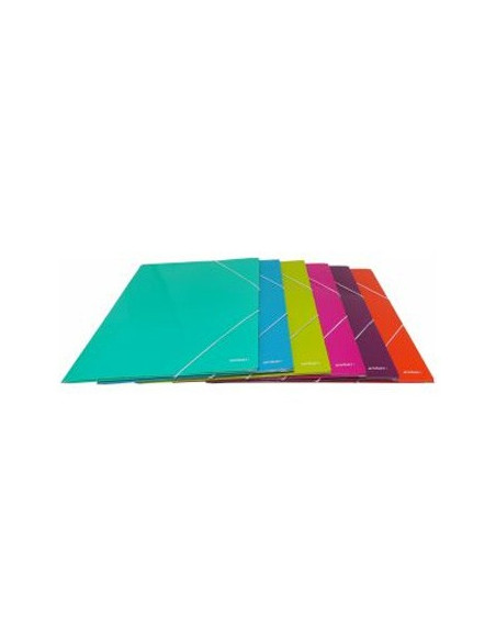 Capa Elásticos A3 Ambar School Cartolina Plastificada 1un