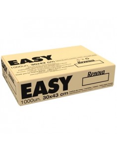 Toalhas Mesa Papel 30x43cm 37gr Renova Easy Branco Maco1000u