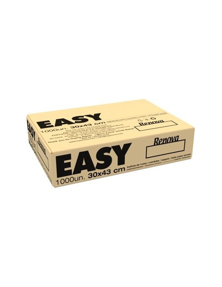 Toalhas Mesa Papel 30x43cm 37gr Renova Easy Branco Maco1000u