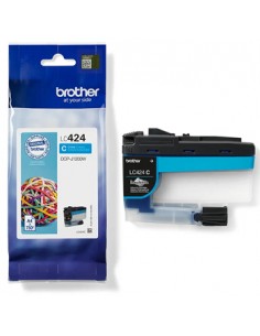Tinteiro Brother LC424C Azul 750 Pág.