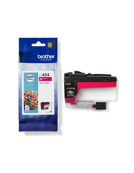 Tinteiro Brother LC424M Magenta 750 Pág.