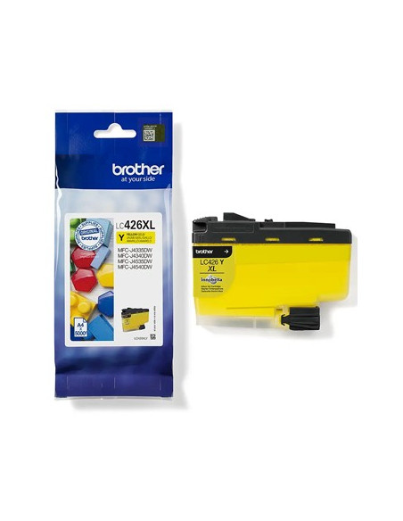 Tinteiro Brother LC426XLY Amarelo 5000 Pág.