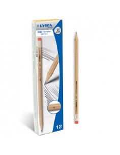 Lapis Carvao Nº1-B Lyra Pro Natura Office Cx 12un
