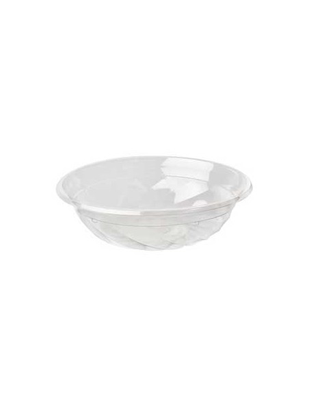 Saladeira PLA Redondo Transparente 700ml 50un