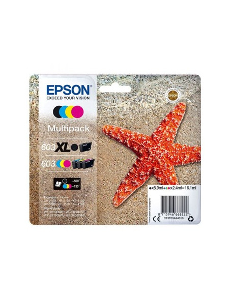 Tinteiro Expression Home XP2100 Nº603XL Multipack 4Cores