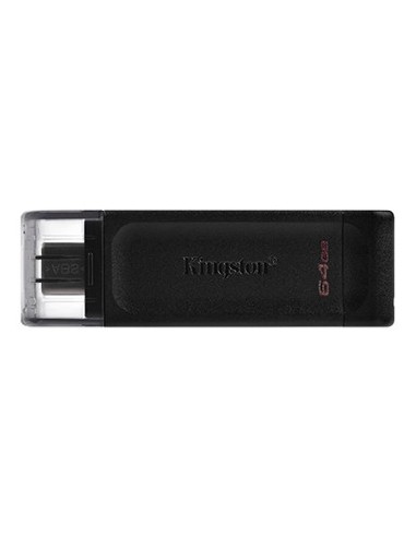 Pen Drive 64GB DataTraveler 70 USB-C 3.2 Preto