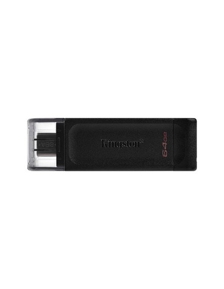 Pen Drive 64GB DataTraveler 70 USB-C 3.2 Preto
