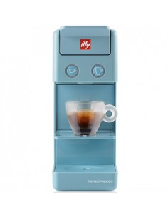 Máquina Café Cápsulas ILLY Y3.3 E&C Iperespresso Azul