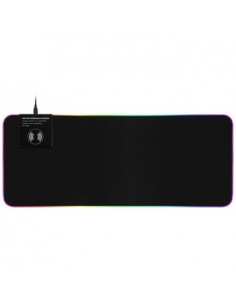 Tapete para Rato e Teclado Gaming com Carregador Wireless