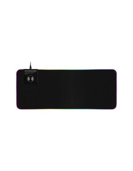 Tapete para Rato e Teclado Gaming com Carregador Wireless