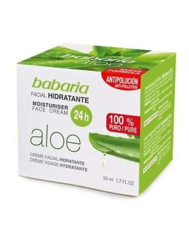 Creme Facial Hidratante 24h Aloe Vera 50ml