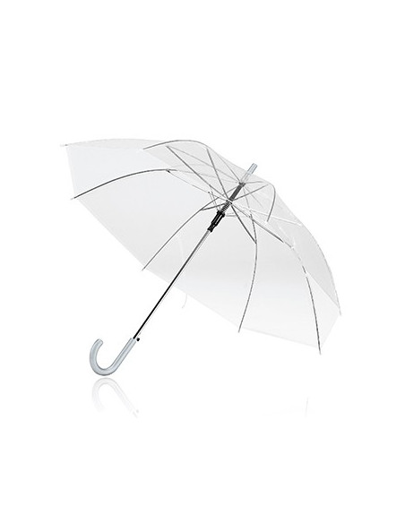 Guarda-Chuva Automático Transparente Cabo Plástico