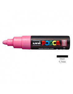 Marcador Uniball Posca PC-7M 4,5mm Rosa 1un