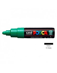Marcador Uniball Posca PC-7M 4,5mm Verde 1un