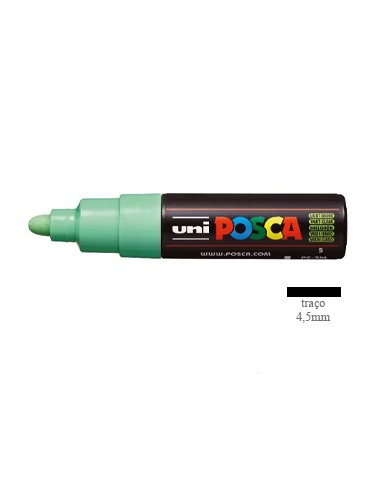 Marcador Uniball Posca PC-7M 4,5mm Verde Claro 1un