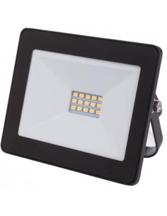 Projetor LED Exterior Branco Neutro 10W Preto