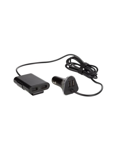 Carregador Isqueiro Auto 4xUSB