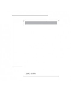 Envelopes Saco 229x324mm Branco 100gr Autodex Pack 50un