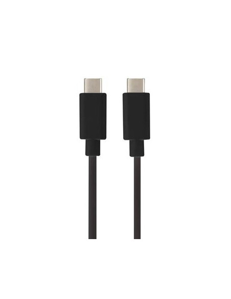 Cabo USB-C 2.0 Macho para USB-C 2.0 Macho Preto 1m