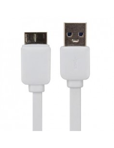 Cabo USB 3.0 para micro-USB 3.0 Branco 1m