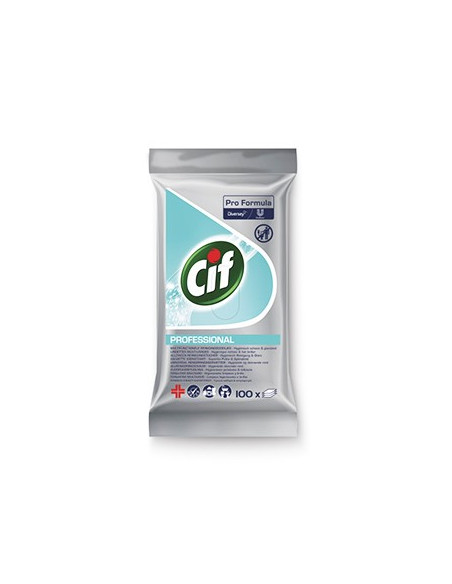 Toalhetes CIF Professional Multiusos 100un