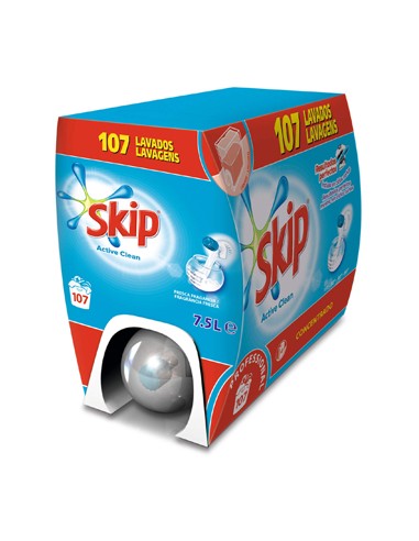 Detergente Líquido Máquina Roupa Skip Pro Active 107 Doses