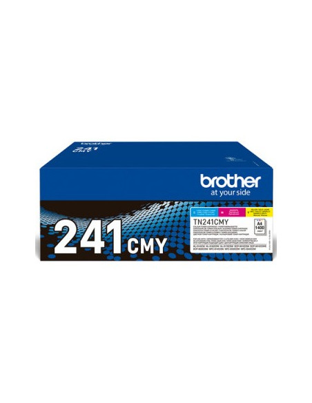 Pack Toners Brother TN241CMY 4200 Pág.