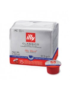 Café Cápsulas MPS ILLY Longo 15un