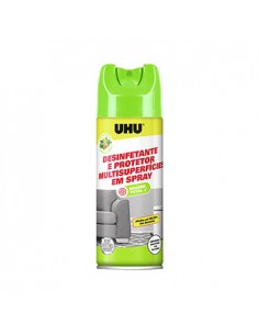 Desinfetante e Protetor Multisuperficies Spray UHU 300ml
