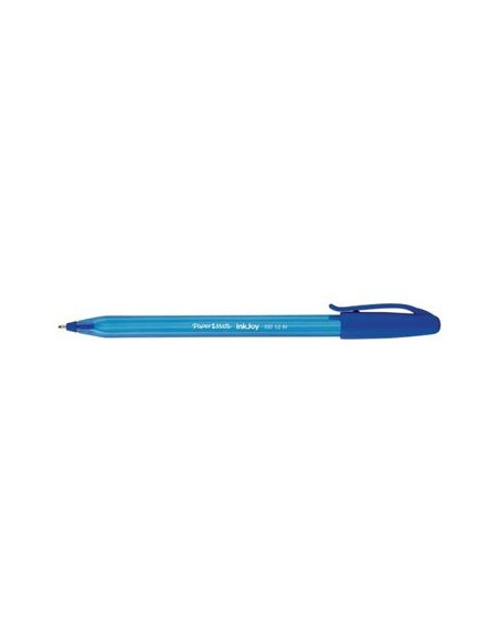 Esferográfica Paper Mate Inkjoy 100 1mm Azul-Cx50un