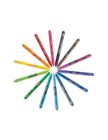 Esferográfica Gel Paper Mate InkJoy Retrátil 0,7mm -14un