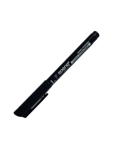 Marcador Perm. Fino (CD/Acetatos) Epene Preto-1un